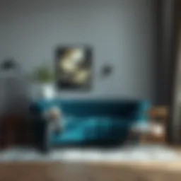 Lacivert Desenli Fon Perde: Mekânlarda Stil ve Fonksiyon Introduction