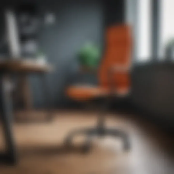 Sustainable materials used in modern office chair production